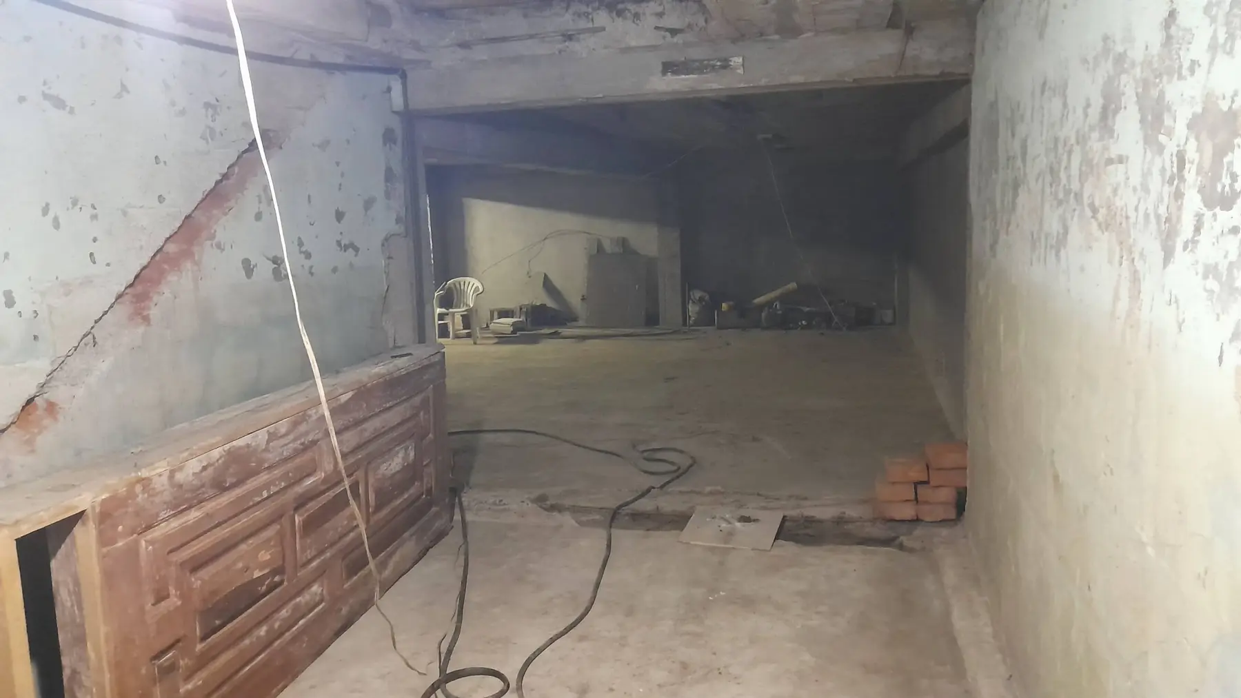 Cocina en proceso de remodelación y albañilería en Quito