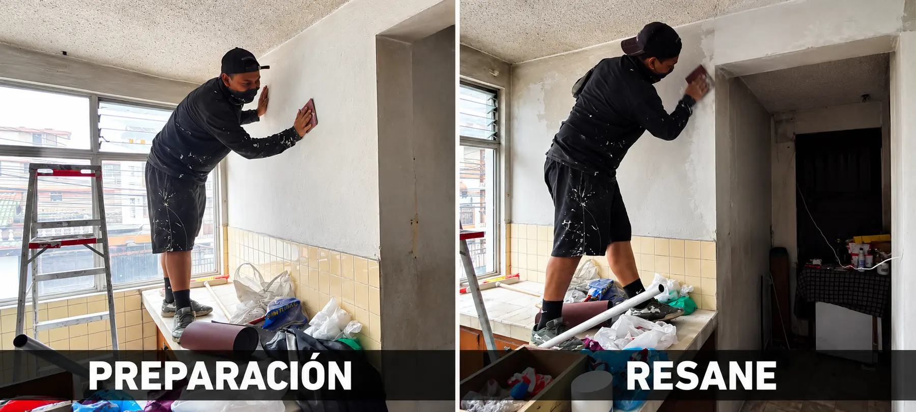 Reparación de paredes, grietas y fisuras en Quito
